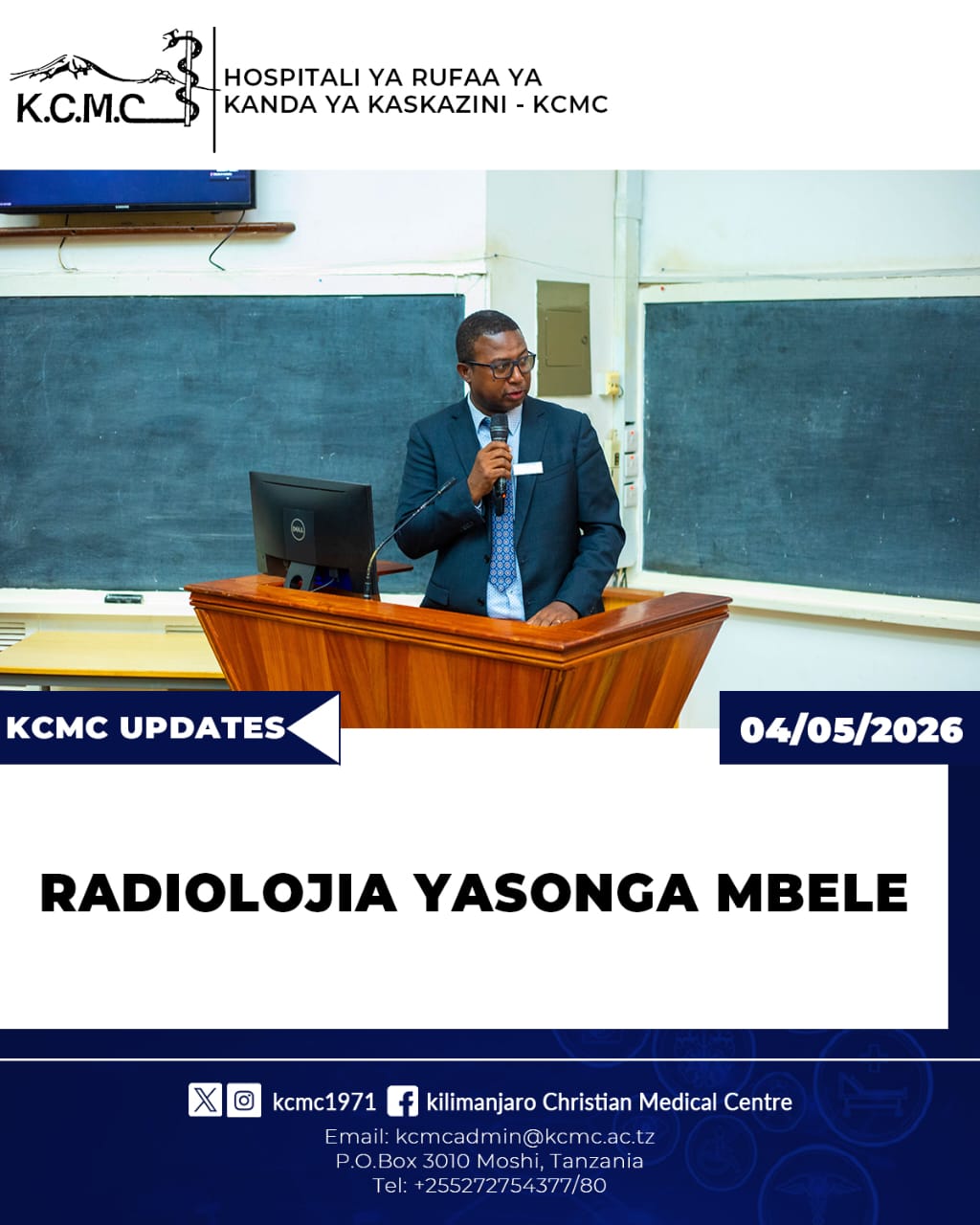 RADIOLOJIA YASONGA MBELE