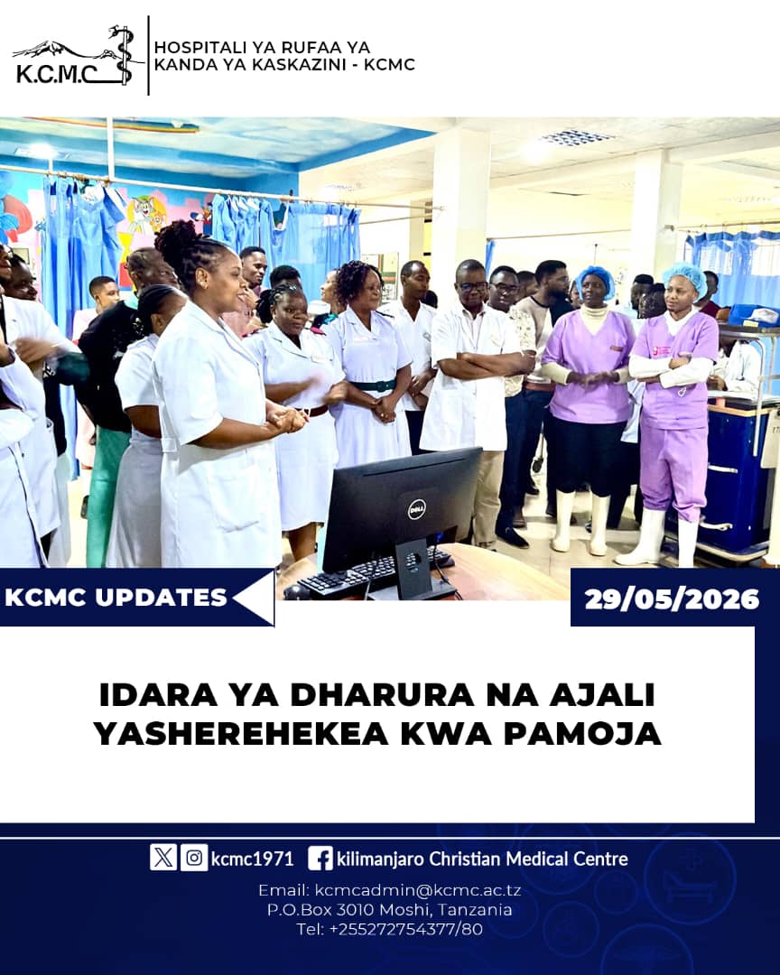 IDARA YA DHARURA NA AJALI YASHEREHEKEA KWA PAMOJA