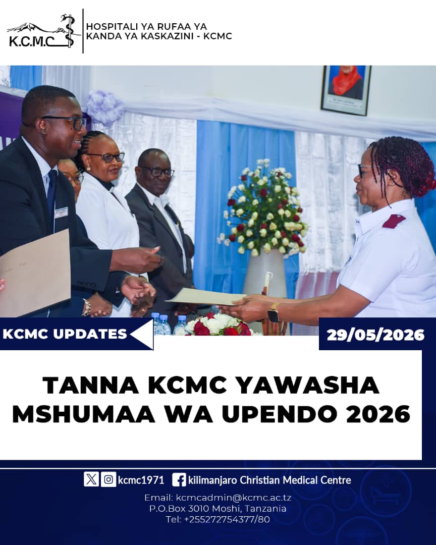 TANNA KCMC YAWASHA MSHUMAA WA UPENDO 2026