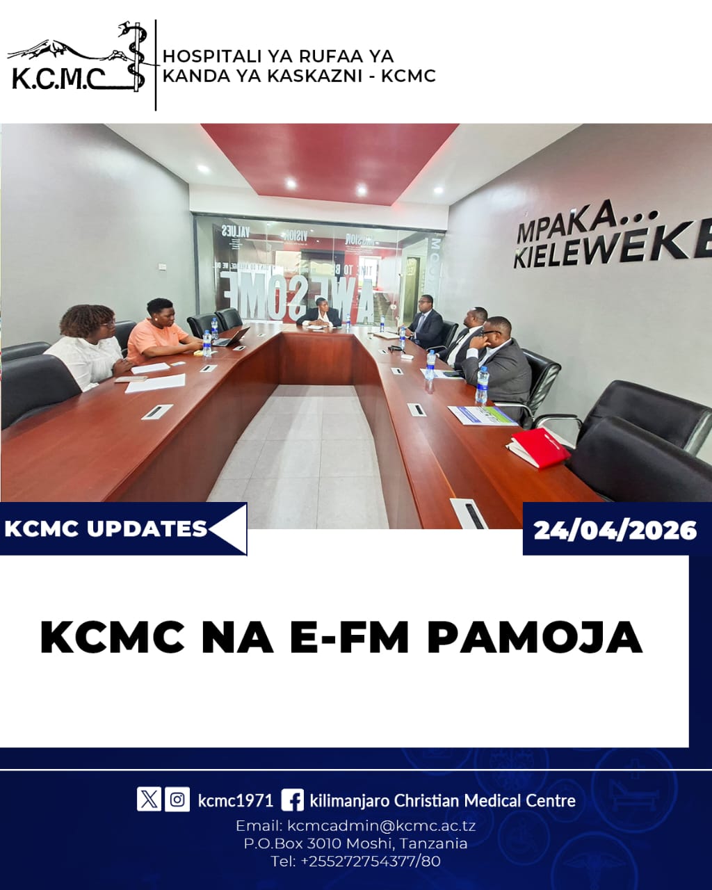 KCMC NA EFM PAMOJA