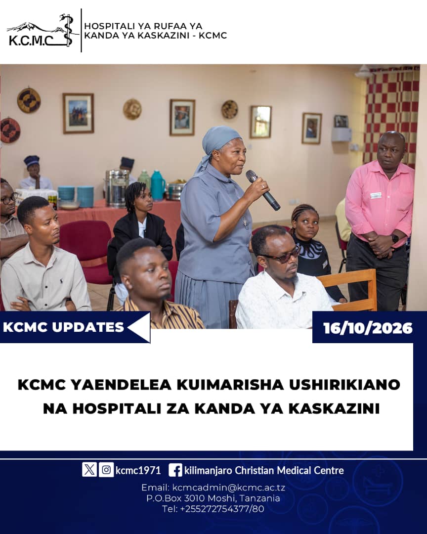 KCMC YAENDELEA KUIMARISHA USHIRIKIANO NA HOSPITAL KANDA ZA KASKAZINI